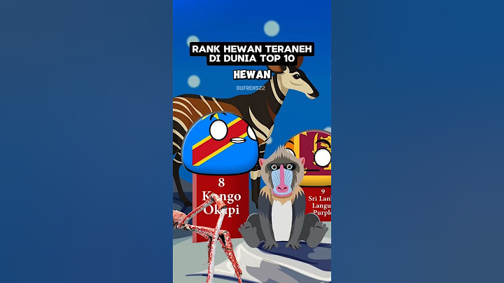 Rank Hewan Teraneh di Dunia Top 10
