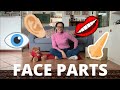 FACE PARTS 👁 👃 👄 - lezione d'inglese!