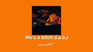nina nesbitt - life's a bitch (l.a.b.) (slowed & reverb)