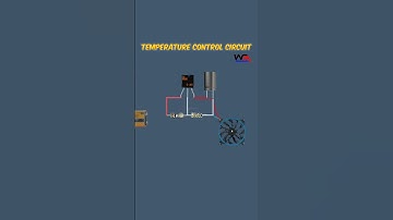 Temperature Control Circuit Using BC547 Diy Electronics Project #diyelectronics #temperaturecontrol