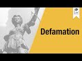 Tort Law - Defamation