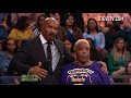 An Audience Member Literally Jumps On Steve Harvey And Loses Her Shoes