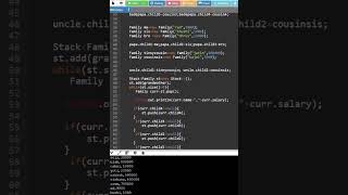 "Family Tree in Java | General Tree Traversal using Stack (DFS) | Tree Data Structure"