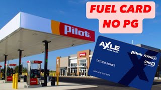 Axle Fuel Card Business Credit No PG