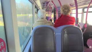 Journey On First Worcester Route 44 Between Morrisons And Powick. Sn12Aol. 33751. Adl Enviro 400.