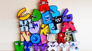 Cool Craft | Paper Alphabet Lore A-Z