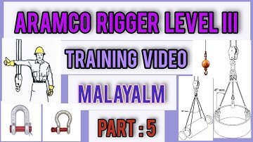 Saudi Aramco and TUV Rigger 3 Training Video Question and Answer from 101 to 125