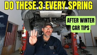 Spring car tips (what to do after winter and before the rainy season)