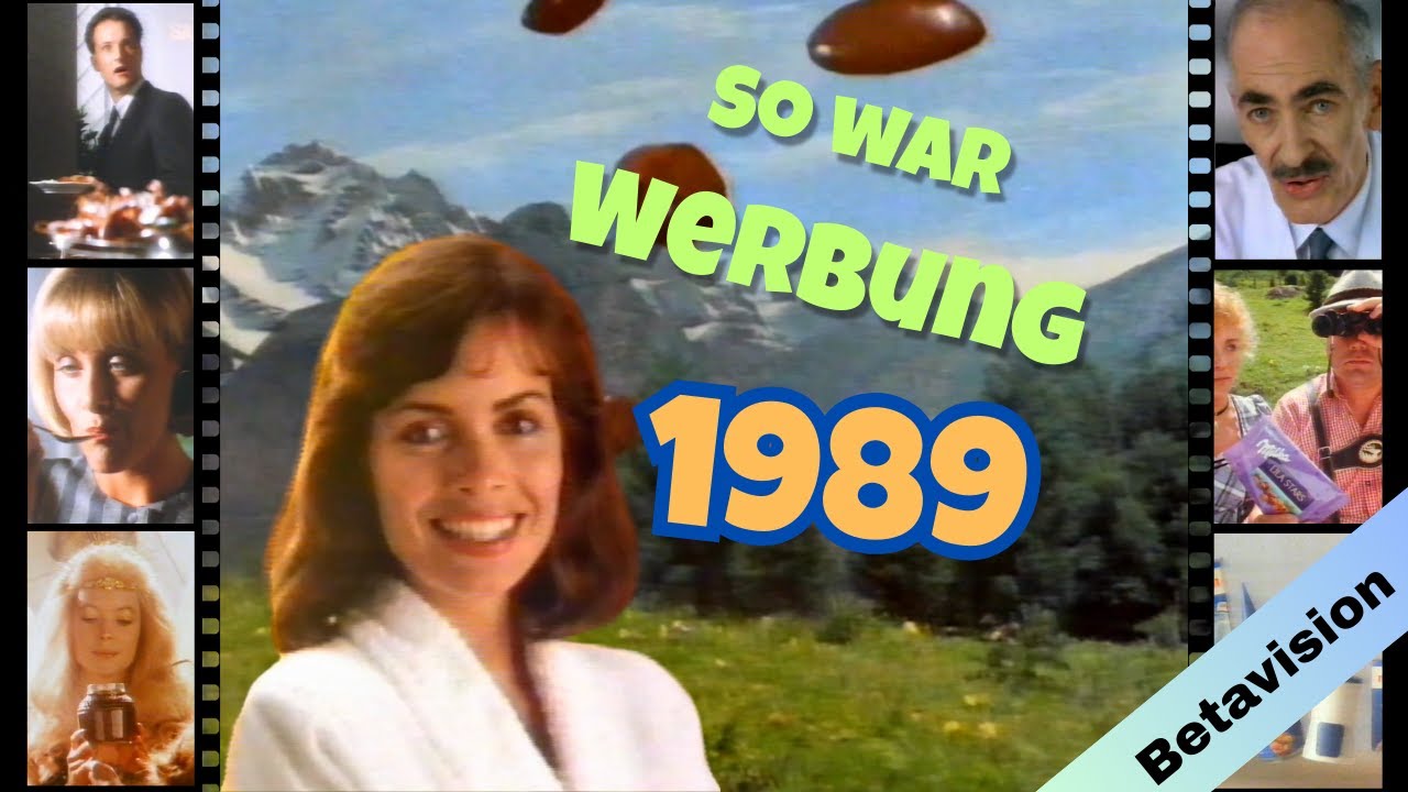 So war WERBUNG 1989 | Die kultigsten Spots mit Lila Kuh, Zahnbürsten & Waschduft | BetaVision