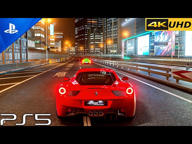 PS5) Gran Turismo 7 IS INSANE - Ferrari 458 Italia Gameplay