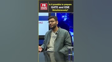 Is it possible to prepare for GATE & ESE Simultaneously?|Ishan Gautam |AIR-1|CE |ESE 2022| MADE EASY