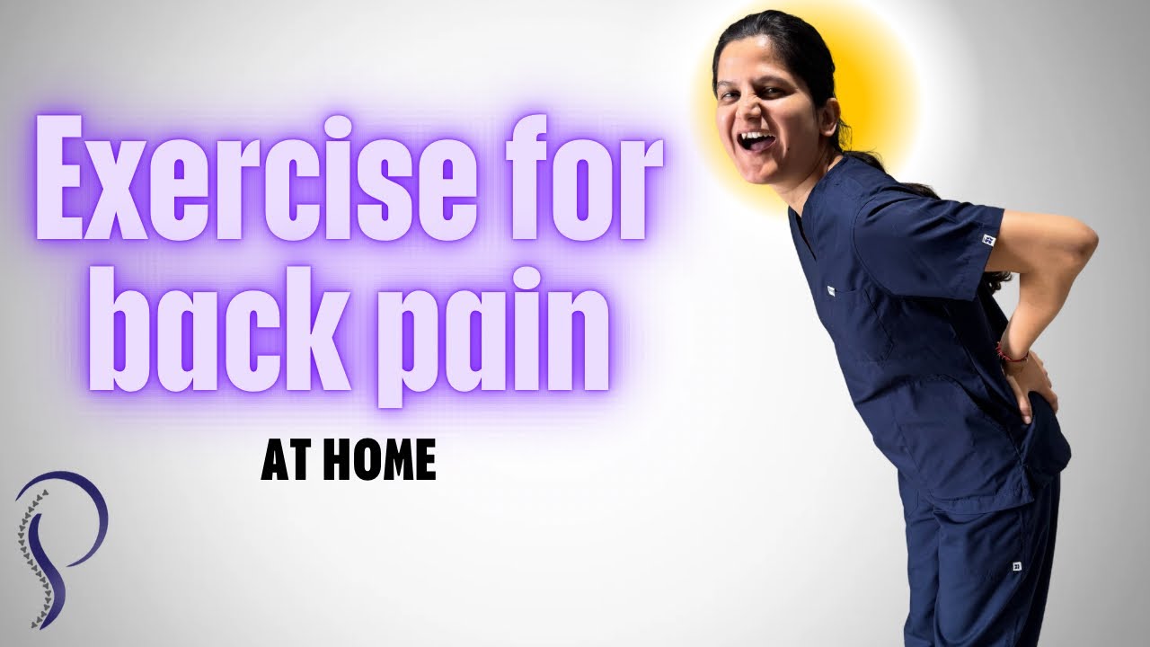 Best Exercises for Back Pain Relief at Home | PainFlame - YouTube