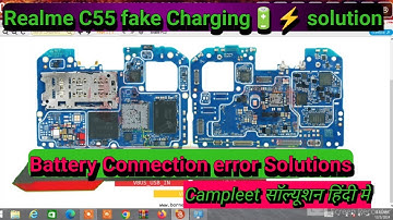 Realme C55 Charging problam solution! with USB port problem solution