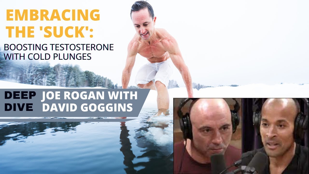 Joe Rogan & David Goggins Boosting Testosterone with Cold Plunges
