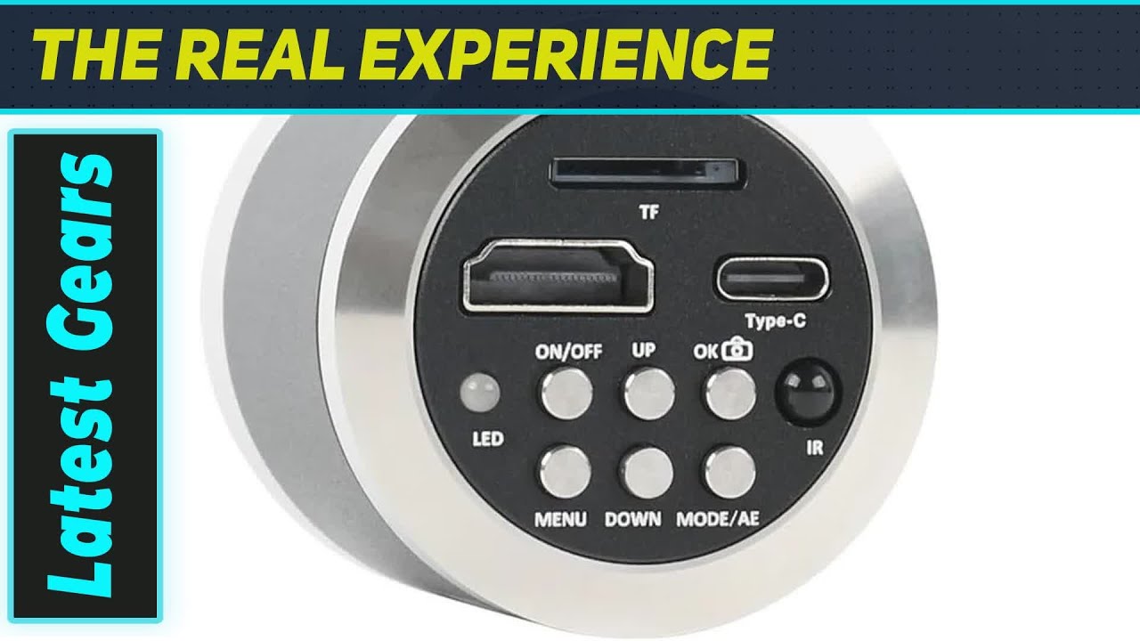 ReviewBest 4K 48MP Microscope Camera for PCB Soldering & More