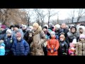 Открытие елки г. Красный Луч 25.12.2015г.