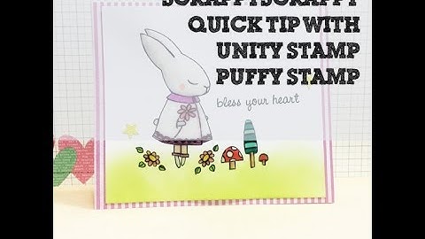 ScrappyScrappy - 3D Puffy Stamp