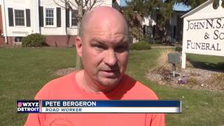 Wayne County road worker funeral