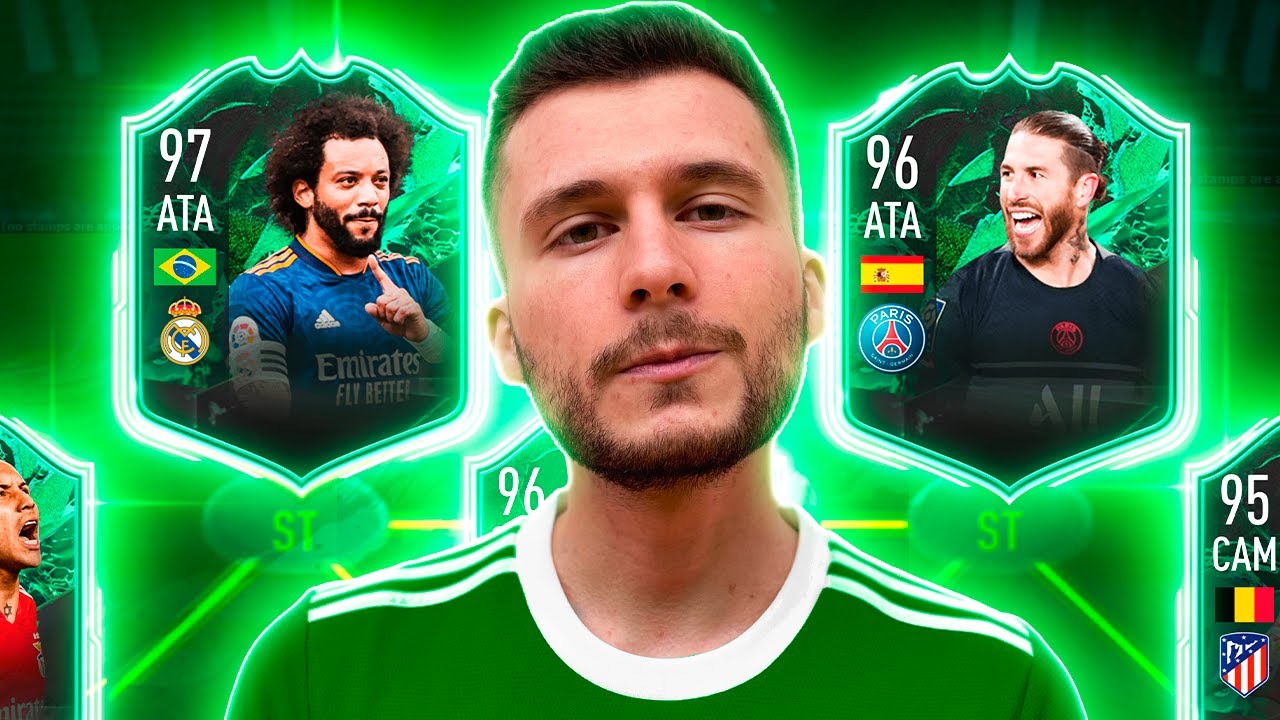BOTEI NO ATAQUE O SERGIO RAMOS E MARCELO E JOGUEI A WL!!! FIFA 22 - ULTIMATE TEAM