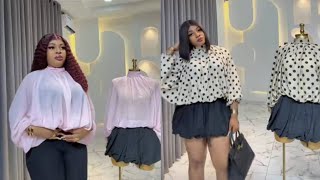 How to cut and sew statement bubble top