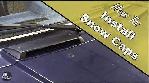 How To Install Wagonmeister Snow Caps onto a Volvo 240