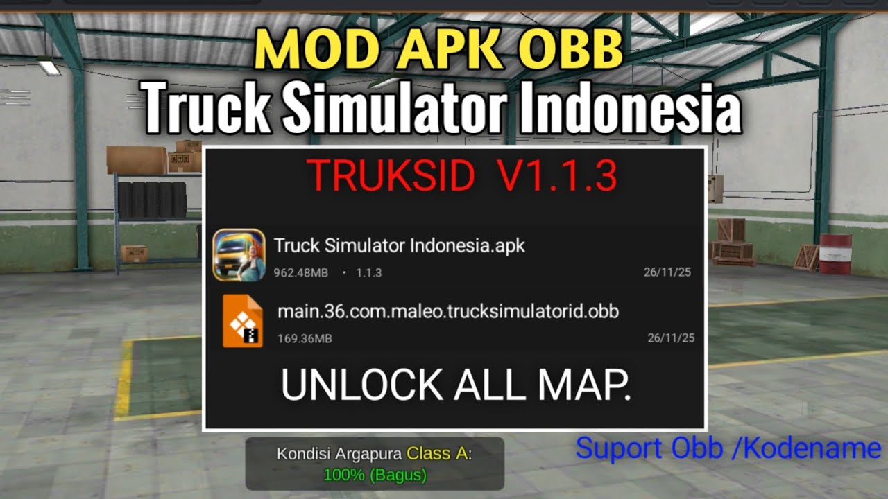 MOD APK+OBB UNLOCK ALL MAP TRUKSID V1.1.3 YouTube