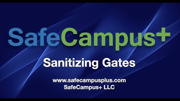 Sanitizing Gate Line | Sanitizing Booth | Sanitizing Machine | SafeCampus+