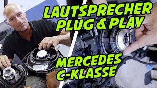 Mercedes C-Klasse W205 | Lautsprecher tauschen per Plug & Play | ARS24