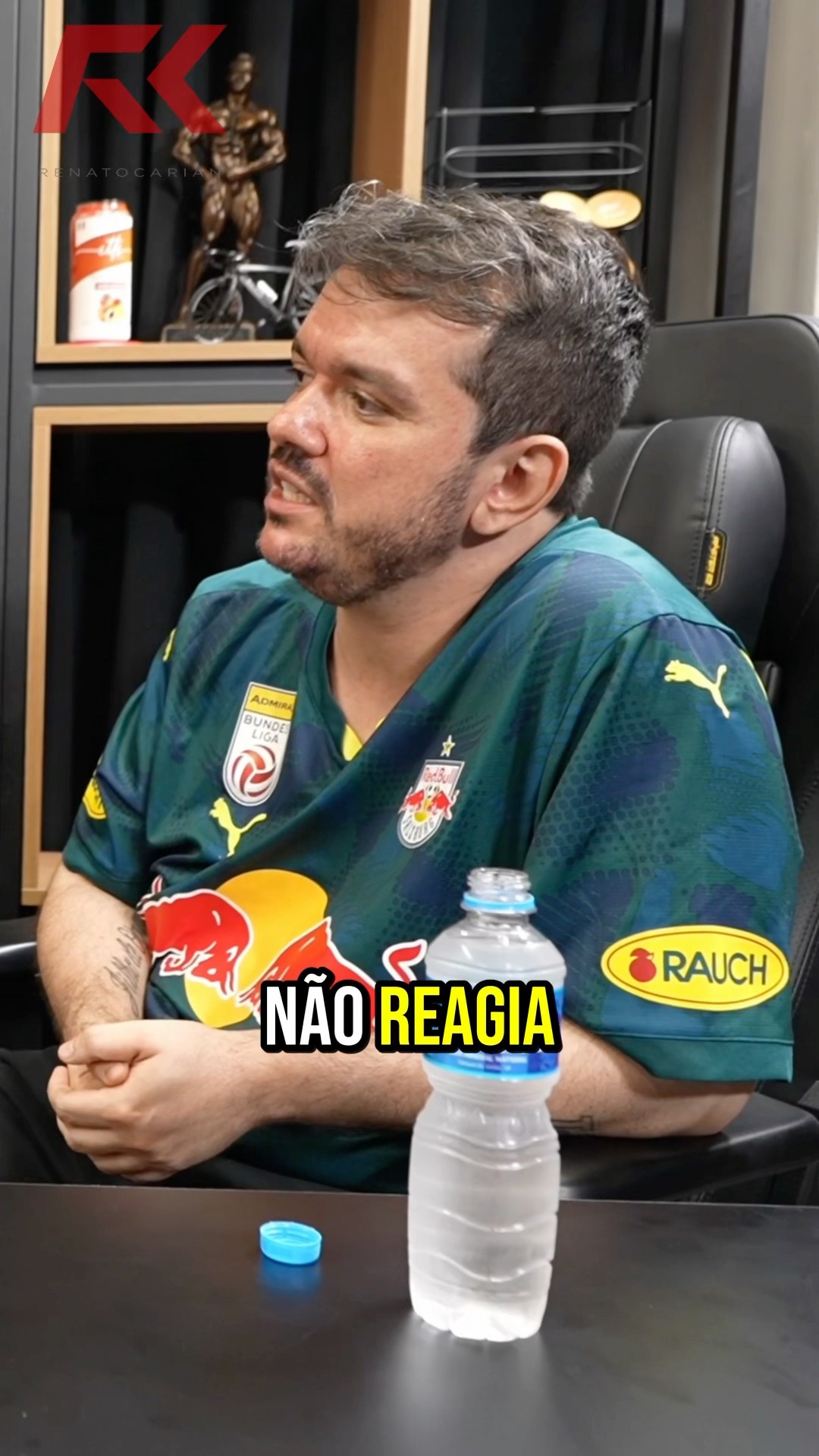 GAULES DESABAFOU SOBRE SUA SAÚDE! #renatocariani #gaules #desabafo #saúde #mudancadevida #treino