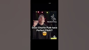 🤯Does Charlie Puth have perfect pitch?