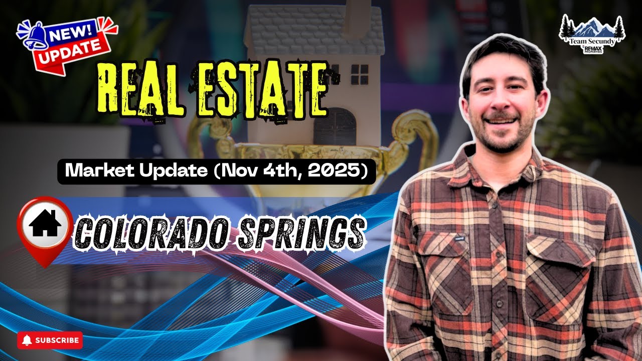 Colorado Springs Real Estate Market Update (Nov 4th, 2025) - YouTube