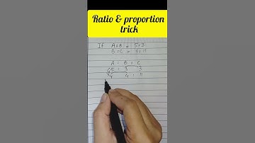 Ratio and proportion trick #shorts #ytshorts #trend #tricks #maths #viralshort #mathstricks