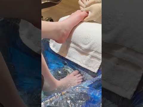 Foot Spa With Me! Part 3! #feetshort #footspa #foot #feet #feetnail