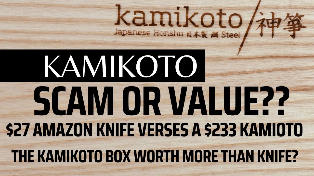 Kamikoto Santoku Chef Knife Unboxing and Review - knife review - chef knife  review - kamikoto knives 