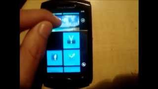 Windows Phone 7 Launcher running on Sony Ericsson Live with Walkman (wt19a)