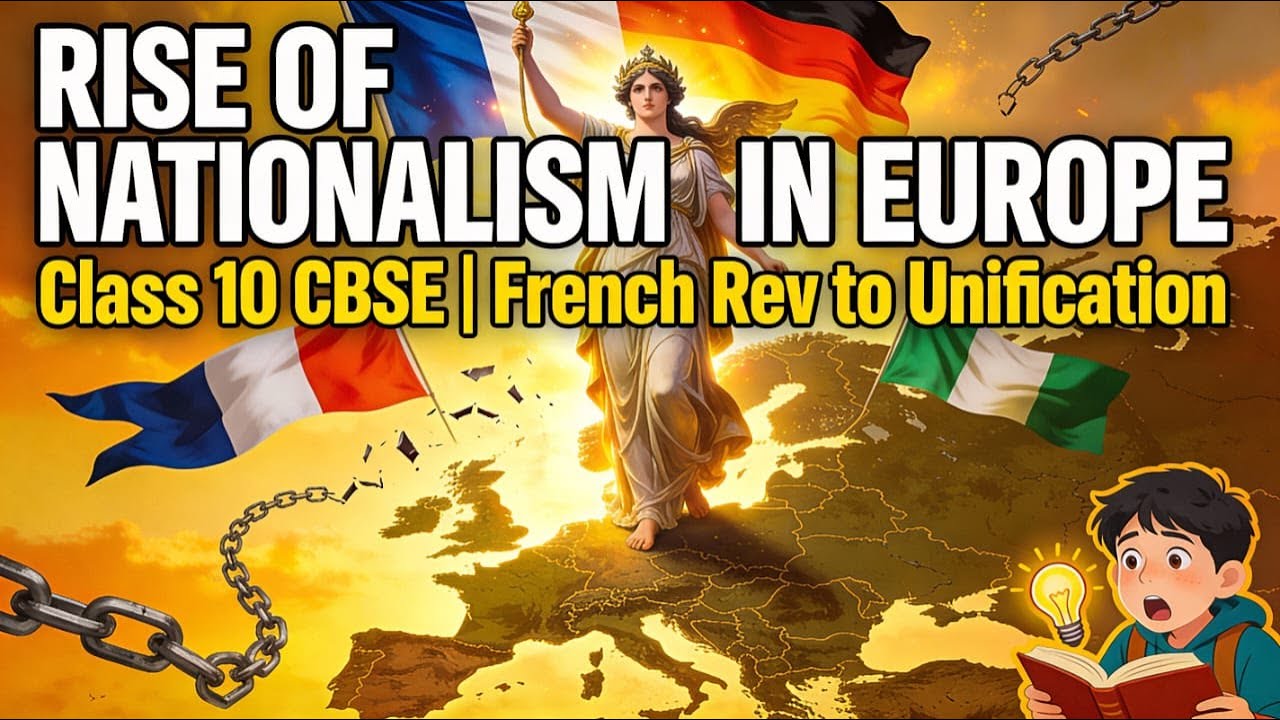 The Rise of Nationalism In Europe || Full Chapter in One-Shot || Histpry Chapter-1st || by;Mishra Ji