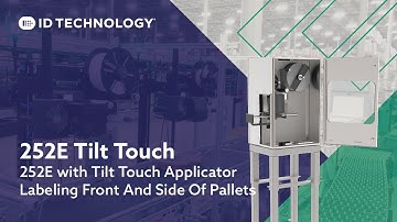 Model 252E 3-Panel Printer Applicator for Harsh Environments Labeling Pallets