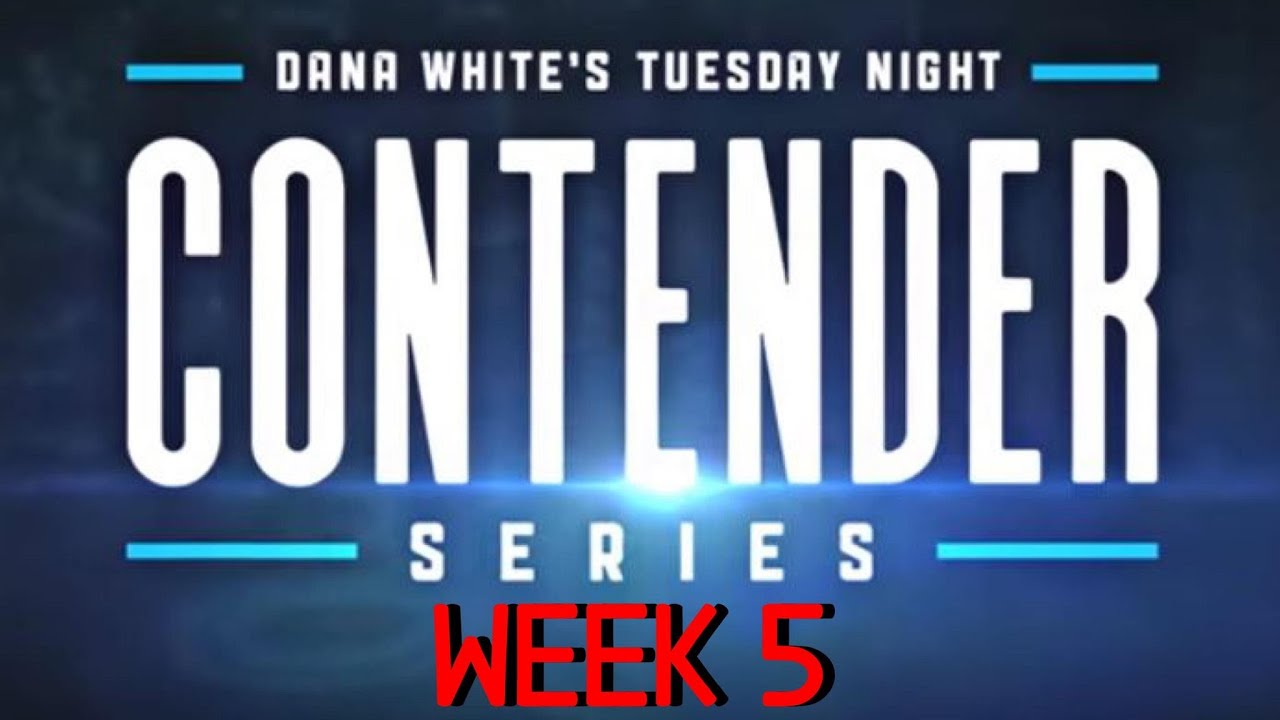 Dana White Contender Series 2020 Week 5 Full Card Predictions