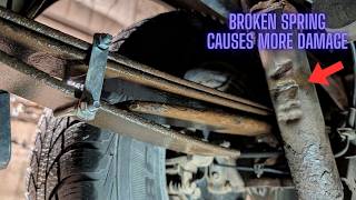 2005-2021 Nissan Frontier Broken Leaf Spring Repair - Where to Buy and How to Install