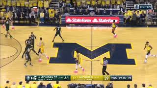 Full Jordan Poole vs MSU 15 PTS                   2.24.19 News