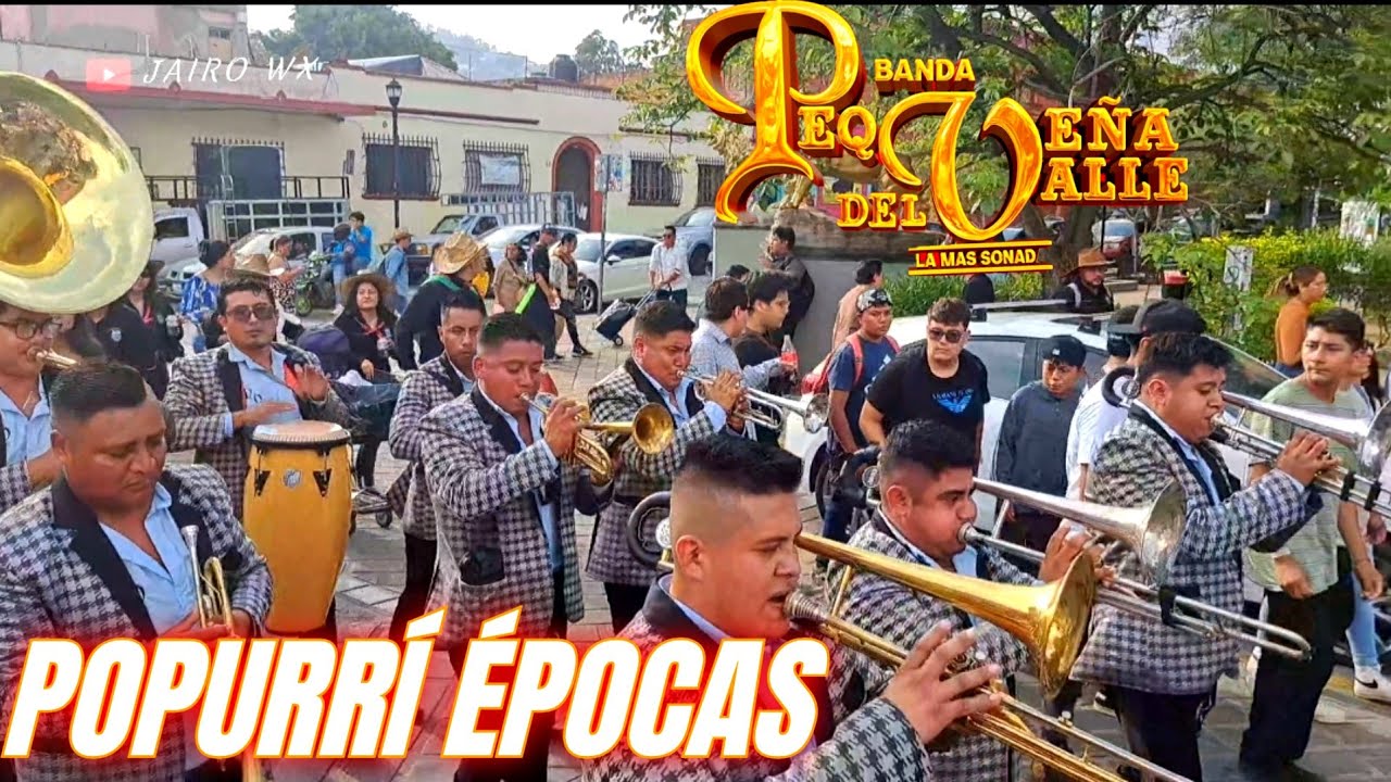 🛑ESTRENO!!! POPURRÍ ÉPOCAS BANDA PEQUEÑA DEL VALLE 2025 desde el centro de la ciudad de Oaxaca
