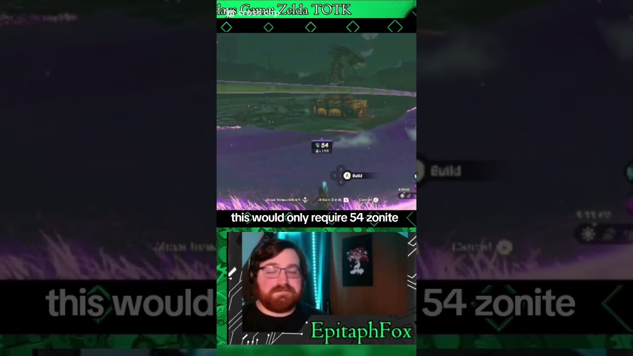 Zelda TOTK - Only 54 zonaite?
