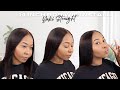 Easy Yaki Straight Wear &amp; Go Bob Wig Install | Pre Cut Lace &amp; Bleached Knots! | Nadula Hair