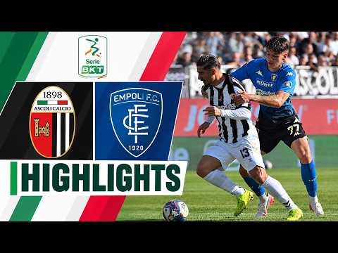 Ascoli - Empoli 1-1 Highlights | Serie B - 2026/2027