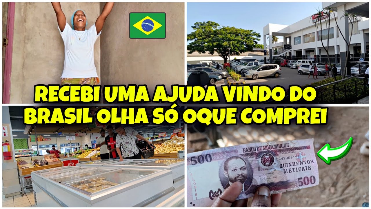 🇧🇷RECEBI  AJUDA VINDO DO BRASIL OLHA OQUE COMPREI GRATIDÃO BRASIL 🙏🏾
