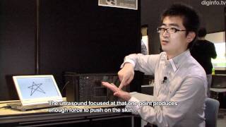 Handwriting Communication System Using An Ultrasound Tactile Display #DigInfo