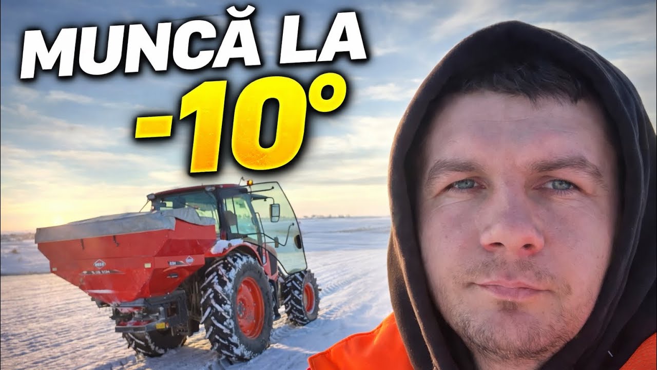 Administrăm îngrășăminte la grâu...10.01.2025