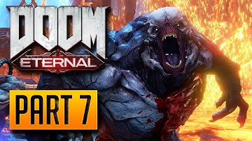 DOOM Eternal - 100% Walkthrough Part 7: Mars Core [Nightmare Difficulty][PC]