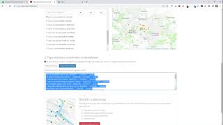 Géolocalisation d'adresses avec Batch geocoder for journalists et cartographie avec Umap