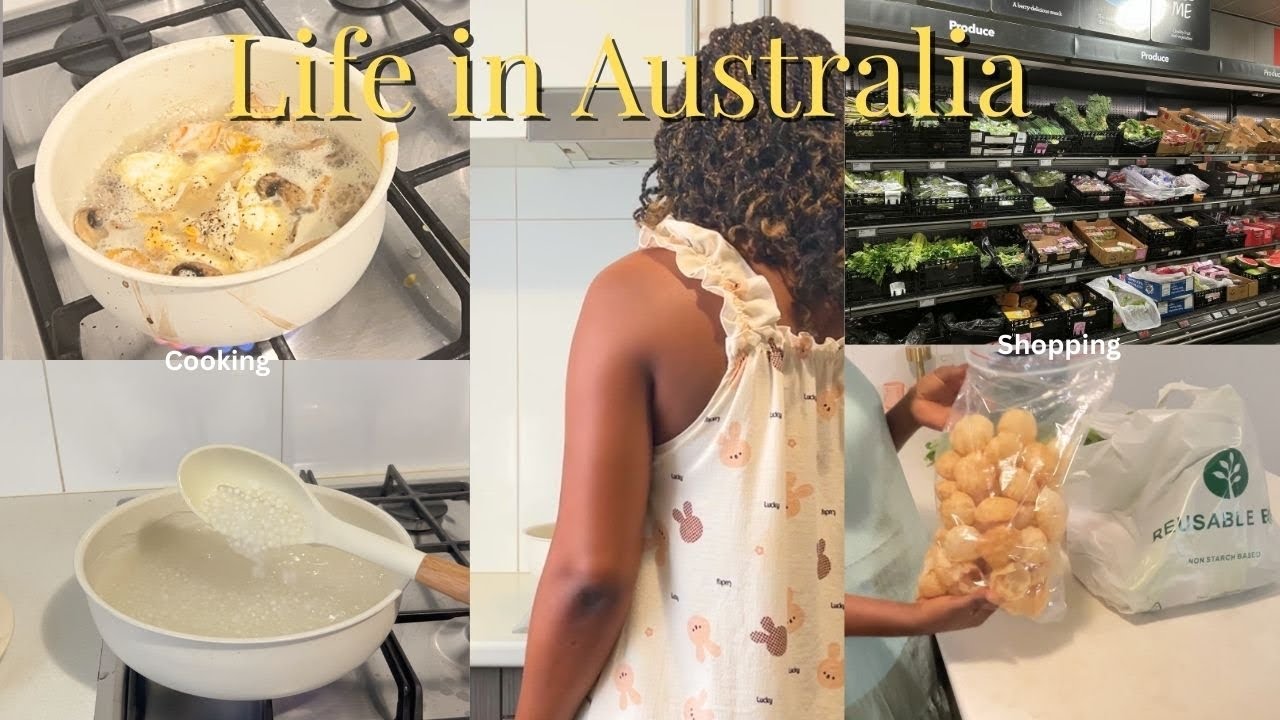 Days in the life of a couple in Australia Vlog | Slow living | Cooking and Shopping vlog